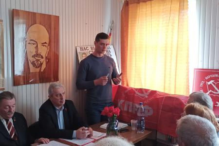 Краснодарский край. Н.И. Осадчий в Тихорецке провел встречу с партийным активом