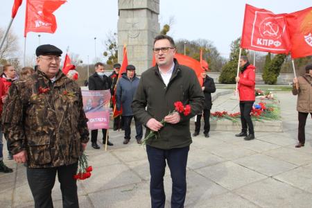 Калининградская область. КПРФ отметила 76-ю годовщину взятия Кенигсберга