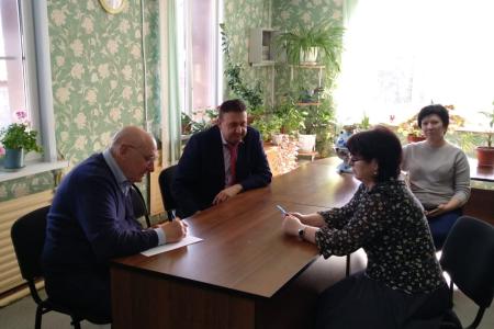 В День космонавтики депутаты фракции КПРФ Волгоградской облдумы посетили Николаевский район