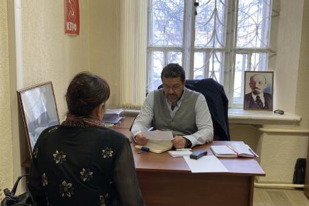 Александр Ющенко провел прием граждан в Республике Башкортостан
