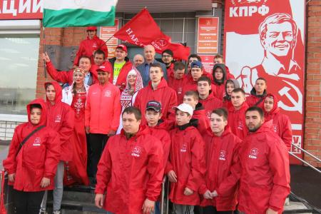 В Чувашии встретили участника марафона Уфа - Москва
