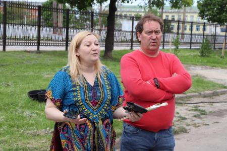 В Рязани при участии КПРФ заложили первую аллею Сквера художников