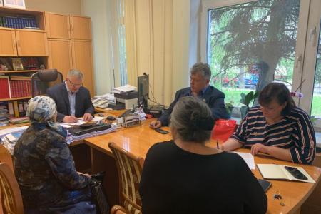 Московская область. Депутаты-коммунисты Александр Наумов и Олег Емельянов провели приём граждан в Раменском
