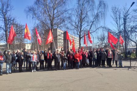 Сергей Пантелеев принял участие в митинге, посвященном Международному дню солидарности трудящихся