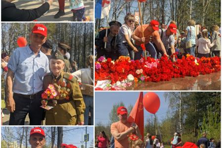 Свердловские коммунисты широко отпраздновали День Победы