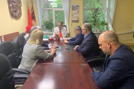 Московская область. Состоялось совещание первых секретарей городских организаций МК КПРФ