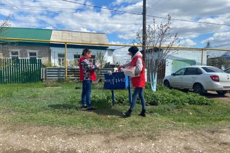 Самарская область. В Богатовском районе высадился комсомольский десант