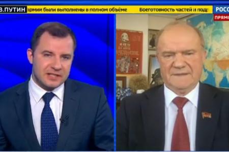 Г.А. Зюганов выступил на телеканале «Россия 24»