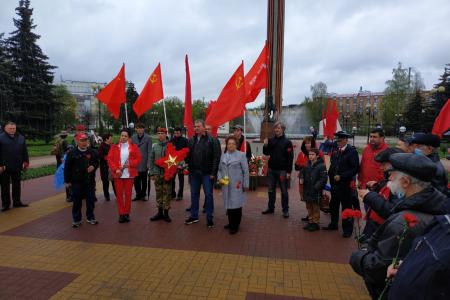 Калужские коммунисты отпраздновали День Победы