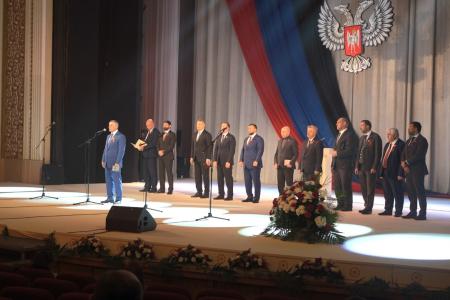 Рабочий визит Казбека Тайсаева, Александра Ющенко и делегации КПРФ на Донбасс