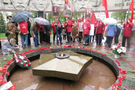 Тамбовские коммунисты отпраздновали День Победы