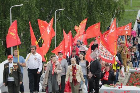 Саратов. Автопробег Победы
