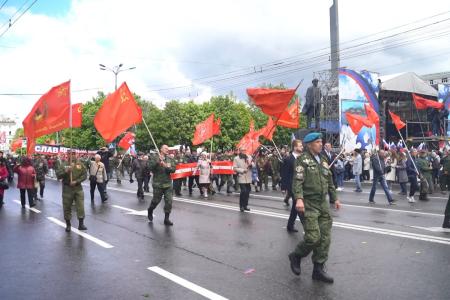 Рабочий визит Казбека Тайсаева, Александра Ющенко и делегации КПРФ на Донбасс