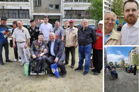 Свердловские коммунисты организовали праздничные концерты для ветеранов и детей войны