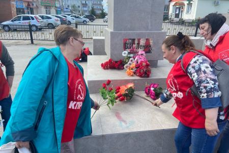 Самарская область. В Богатовском районе высадился комсомольский десант