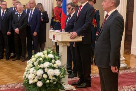 Депутат фракции КПРФ в Госдуме Сергей Пантелеев принял участие в торжественных мероприятиях, посвященных 318-летию со дня основания Санкт-Петербурга
