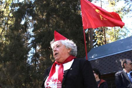 Пионерская линейка в Ялкала