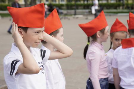 Республика Коми. В Сыктывкаре состоялся торжественный прием в пионеры