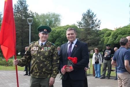 День пограничника отметили в Пскове