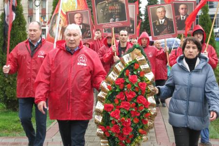 Тамбовские коммунисты отпраздновали День Победы