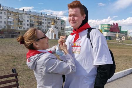 Пионеры Якутии поздравляют с 99-летием Всесоюзной пионерской организации им. В.И. Ленина