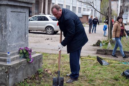 Рабочий визит Романа Лябихова в Иваново накануне Дня Великой Победы