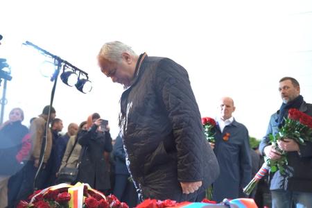 Рабочий визит Казбека Тайсаева, Александра Ющенко и делегации КПРФ на Донбасс