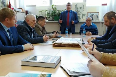 Московская область. В Рузе состоялось открытие мемориальной доски А.С. Щербакову