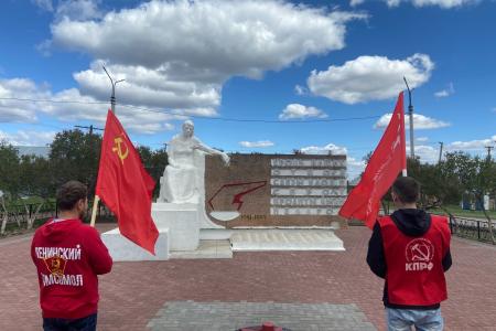 Самарская область. В Богатовском районе высадился комсомольский десант