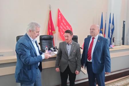 Краснодарский край, Белореченск. Н.И. Осадчий провел встречу с активом районного отделения КПРФ