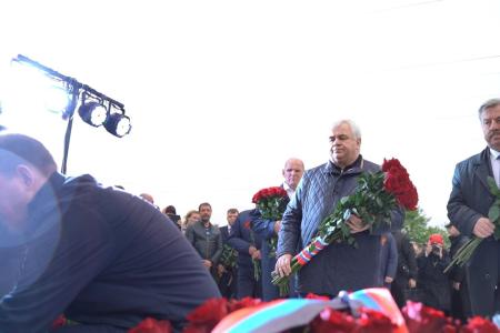 Рабочий визит Казбека Тайсаева, Александра Ющенко и делегации КПРФ на Донбасс