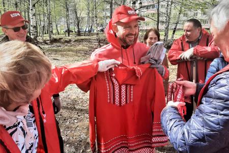 Костромские коммунисты приняли участие в субботнике