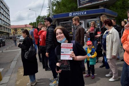 Всероссийская комсомольская акция «Красные в городе» продолжает шагать по стране: Северо-Западный федеральный округ