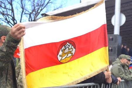 Рабочий визит Казбека Тайсаева, Александра Ющенко и делегации КПРФ на Донбасс