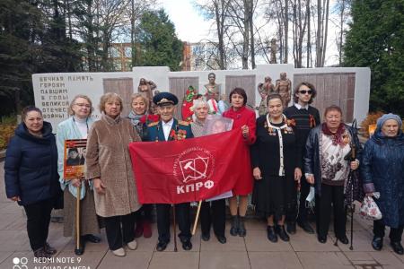 Подмосковные коммунисты отметили 9 мая по всему региону