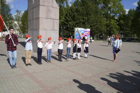 Республика Коми. В Сыктывкаре состоялся торжественный прием в пионеры