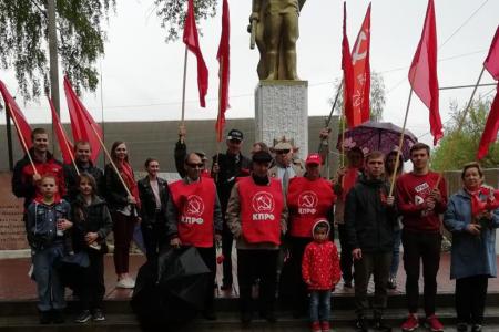 Тамбовские коммунисты отпраздновали День Победы