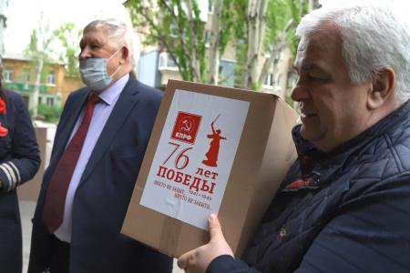 Рабочий визит Казбека Тайсаева, Александра Ющенко и делегации КПРФ на Донбасс