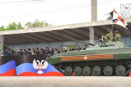 Рабочий визит Казбека Тайсаева, Александра Ющенко и делегации КПРФ на Донбасс