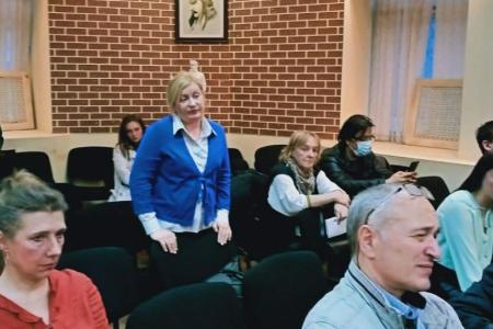 Москва. Нина Останина встретилась с партийцами и комсомольцами Арбатского и Дзержинского местных отделений КПРФ