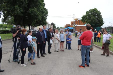 В Рязани при участии КПРФ заложили первую аллею Сквера художников