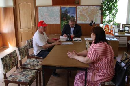 Московская область. Депутат-коммунист Александр Наумов провёл приём населения в г.о. Серпухов