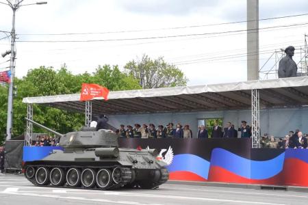 Рабочий визит Казбека Тайсаева, Александра Ющенко и делегации КПРФ на Донбасс