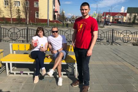 Ямало-Ненецкий автономный округ. В Салехарде прошла акция «Красные в городе!»