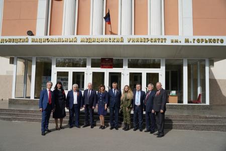 Рабочий визит Казбека Тайсаева, Александра Ющенко и делегации КПРФ на Донбасс