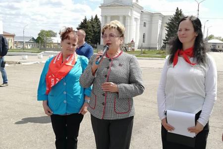 Саратовская область. Марксе состоялся торжественный приём в пионеры