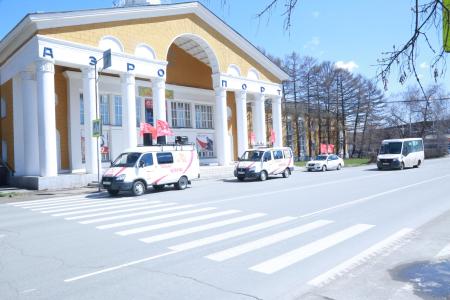 В Омске прошел автопробег в честь 1 мая