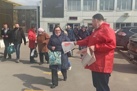 Брянские коммунисты провели агитационный рейд