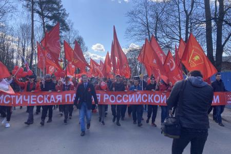 Первомай в Петербурге: Вопреки всем запретам