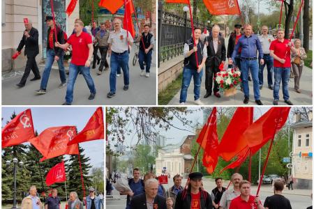 Свердловские коммунисты широко отпраздновали День Победы